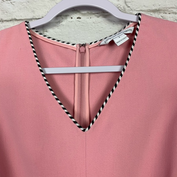 Diane Von Furstenberg LeeLou Pink Cocktail Dress 2 - Picture 5 of 13